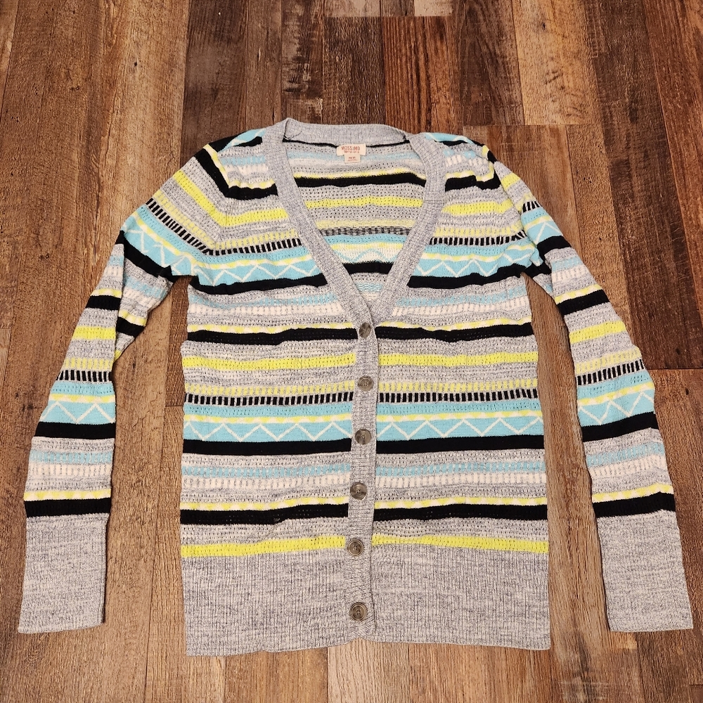 Mossimo Striped Cardigan
